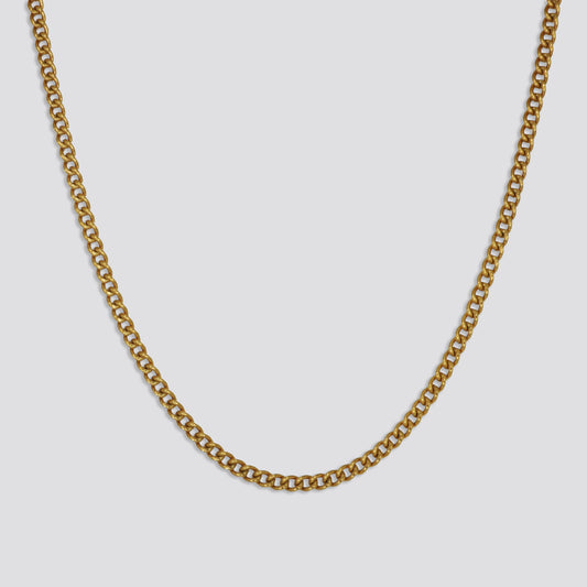 Queen Slim Curb Chain Necklace image 0
