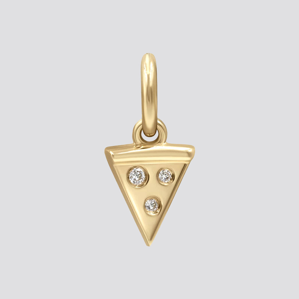 Slice of Pizza Earring Charm image 0