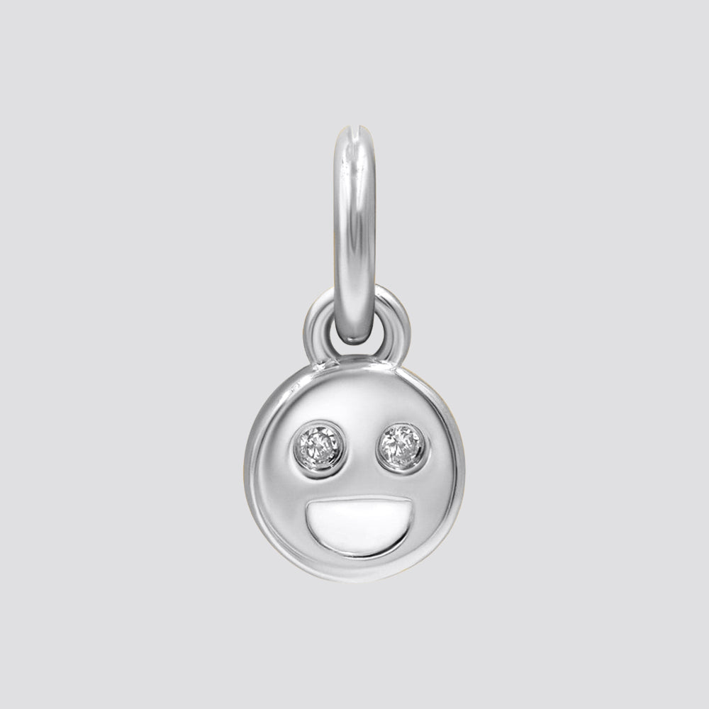 Happy Face Earring Charm image 3