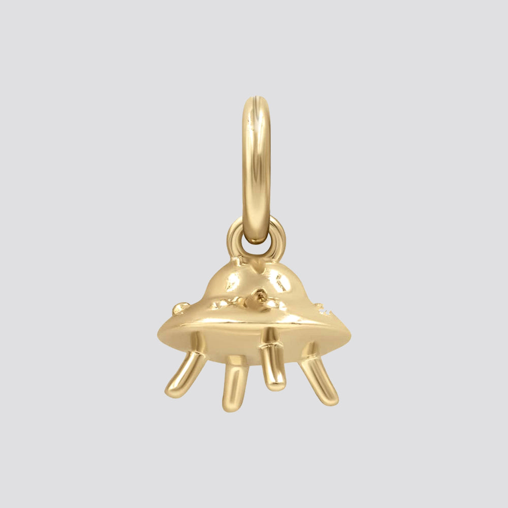 Spaceship Earring Charm image 0