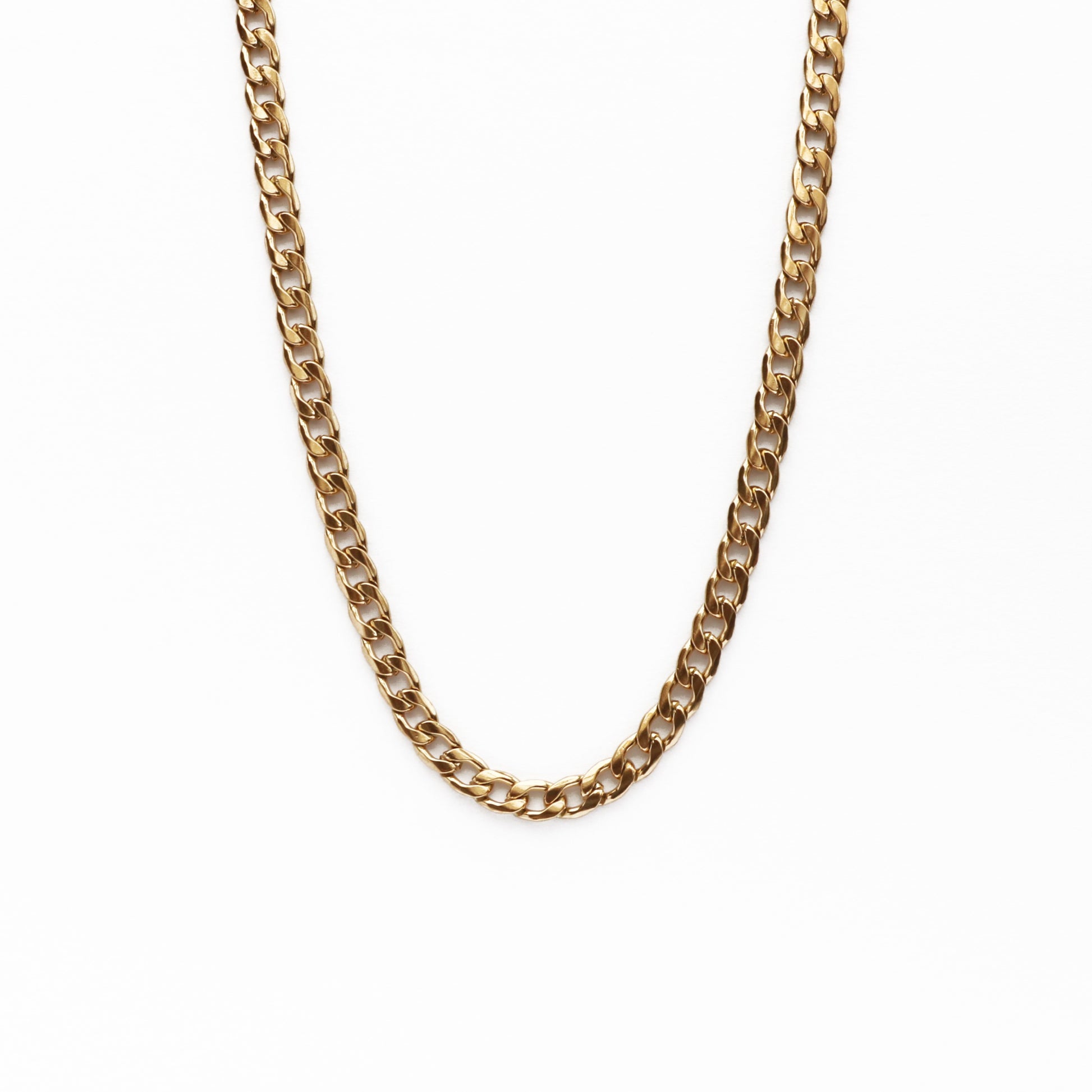 La Mujer Curb Chain Necklace image 0