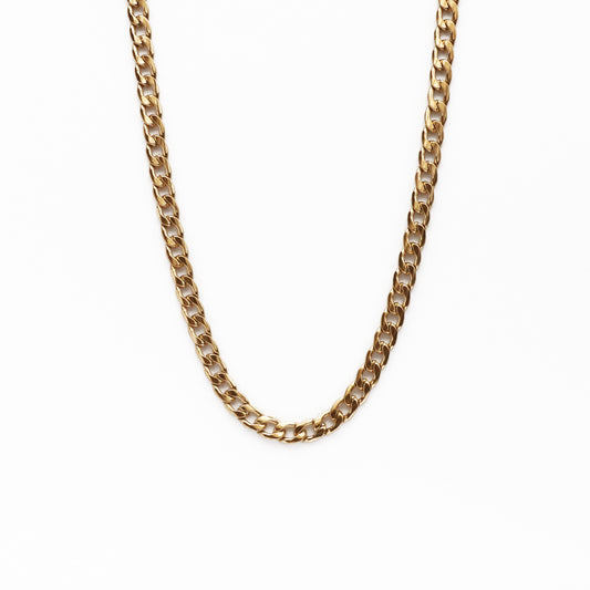 La Mujer Curb Chain Necklace image 0