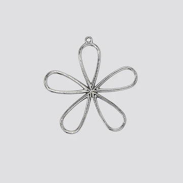 BIG LOOP FLOWER charm