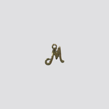 SMALL M charm