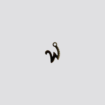 SMALL W charm