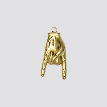 ROCK HAND charm